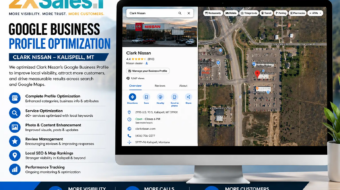 GMB profile optimization Clark Nissan