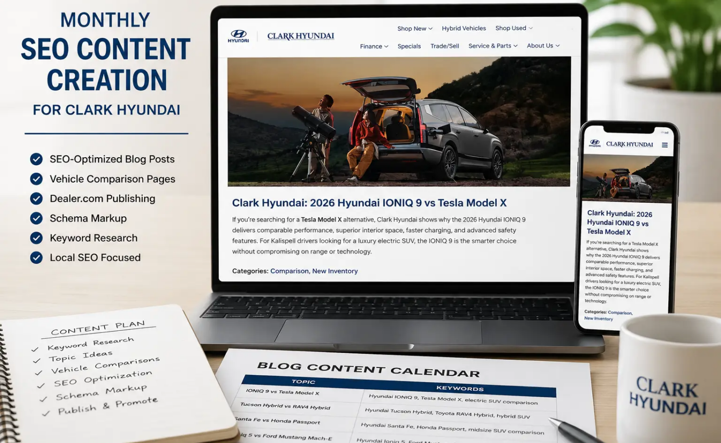 Monthly SEO Content Creation