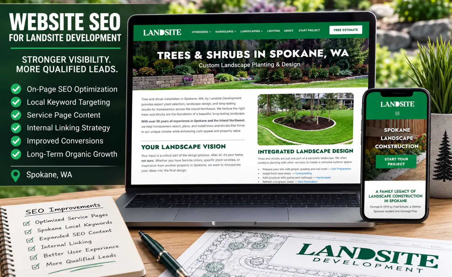 Website SEO Services for Landscapers